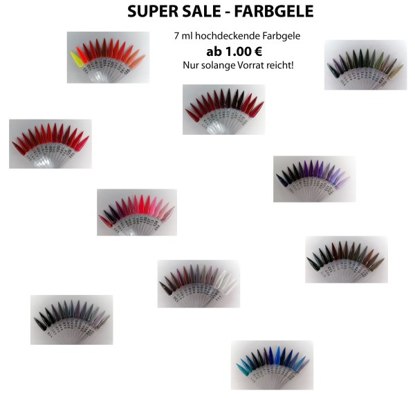 Farbgel - Super Sale