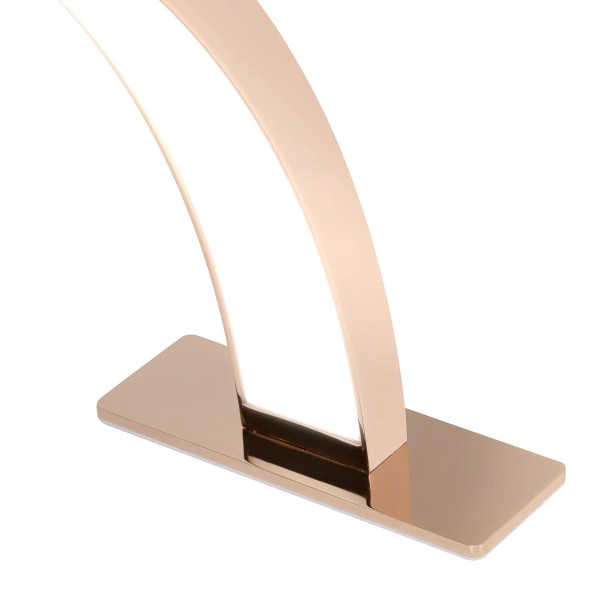 Bogenlampe Rose Gold