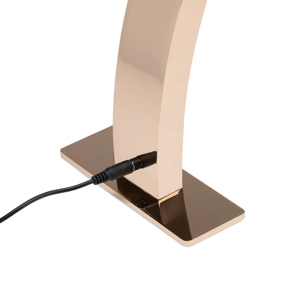 Bogenlampe Rose Gold