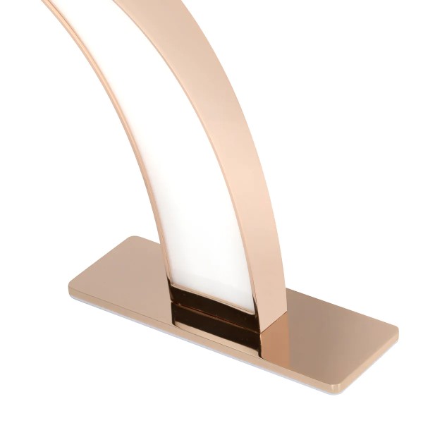 Bogenlampe Rose Gold